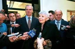 Premijerka Jadranka Kosor pružala je podršku Andriji Hebrangu, a Ivo Sanader je podržao njegove suparnike