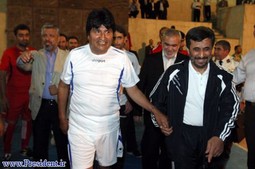 Evo Morales Mahmud Ahmadinedžad (Foto: Reuters)