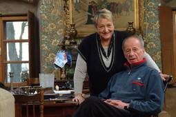 Legenda sportskog novinarstva Boris Mutić sa suprugom Ljubicom