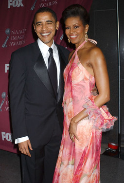 Michelle sa suprugom Barackom