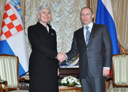 CROATIAN PREMIER and Russian premier have met four times in the past year