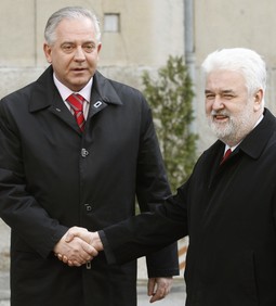 Ivo Sanader i Mirko Cvetković