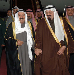 Abdullah bin Abdul-Aziz Al Saud i kuvajtski emir
