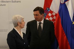 Jadranka Kosor i Borut Pahor