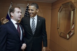 Dmitrij Medvedev i Barack Obama (Reuters)