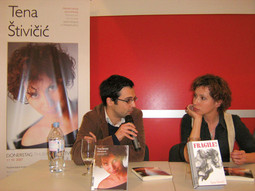 NA PREDSTAVLJANJU ZBIRKE 'ODBROJAVANJE' prošlog tjedna na Sajmu knjiga u Frankfurtu s piscem Igorom Štiksom