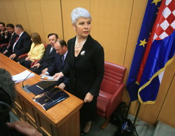 Jadranka Kosor u Saboru će tražiti ovlasti za potpisivanje Sporazuma o arbitraži