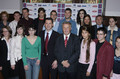 Zajednička fotografija Ministra Dragana Primorca sa dobitnicima Top Stipendije