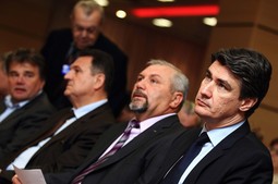 Ivan Jakovčić, Radimir Čačić, Silvano Hrelja i Zoran Milanović (Foto: Zeljko Hladika/24sata/PIXSELL)