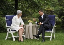 Jadranka Kosor i Borut Pahor (Reuters)