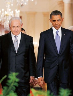 POTENCIJALNI
NAPADAČI Izraelski premijer Benjamin Netanyahu i američki predsjednik Barack Obama: analitičari
smatraju da je mnogo
vjerojatnije da je Izrael
počinio napad virusom