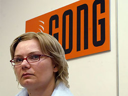 Suzana Jašić, predsjednica uduge GONG