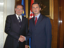 GIANCARLO GALANO s ministrom Draganom Primorcem