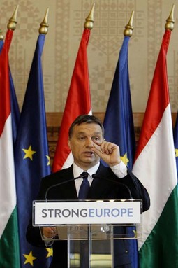 MAĐARSKI PREMIJER
VIKTOR ORBAN u svom govoru u Europskom parlamentu najavio je da je jedan od ciljeva mađarskog predsjedanja Unijom
napredak hrvatskih pregovora
