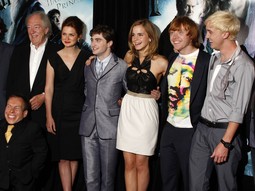 GLUMCI Michael Gambon, Bonnie Wright, Daniel Radcliffe, Emma Watson, Rupert Grint
i Tom Felton 9. srpnja u New Yorku na premijeri filma 'Harry
Potter i princ miješane krvi"