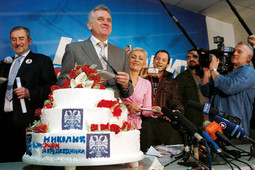 TOMISLAV NIKOLIC Favoured radical in the second round of the presidential elections