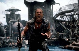 'VODENI SVIJET', futuristički film katastrofe iz 1995., koji je Costner producirao i u njemu glumio glavni lik, doživio je komercijalni fijasko, no njime je glumac želio javnost upozoriti na opasnost uništavanja prirodne ravnoteže na moru