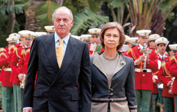 ŠPANJOLSKI KRALJ Juan Carlos sa suprugom, kraljicom Sofijom