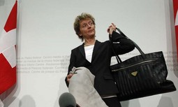 Eveline Widmer- Schlumpf je predsjednica
Švicarske i ministrica financija