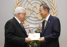 Mahmud Abas i Ban Ki-Moon