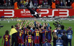 Igrači Barcelone (Reuters)