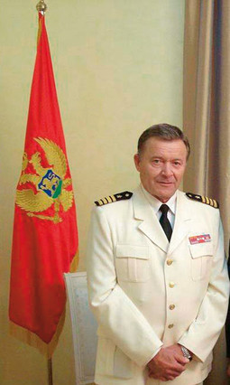 Crnogorski kapetan bojnog broda Ilija Brčić uhvaćen je kad je kao član službene delegacije doputovao na rimski aerodrom