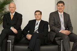 David Poropat (član Uprave Valamara), Peter Fuchs (predsjednik Uprave Valamara) i Zrinko Kamber (član Uprave Valamara)