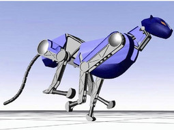 Kompjutorska simulacija "geparda" (Foto: Boston Dynamics)