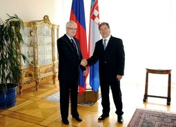 Ivo Josipović i Vojko Volk