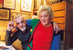 Julio Radilović s pokojnom suprugom Zdenkom
