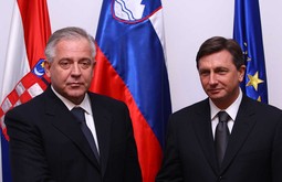 Ivo Sanader i Borut Pahor