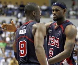 LeBron James i Dwyane Wade zaigrat će zajedno u dresu Miami Heata (Foto: Reuters)