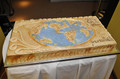 Rođendanska torta bila je u obliku karte svijeta