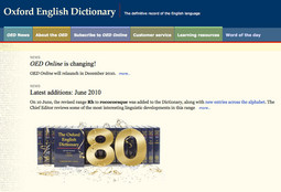 Oxford english dictionary mogao bi u buduće biti samo u elektroničkom obliku