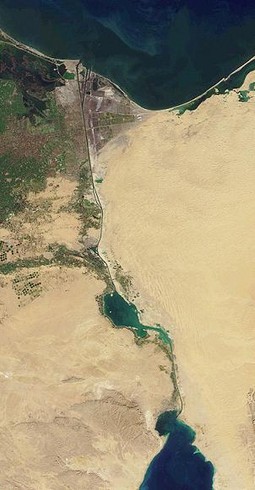 Sueski kanal (ilustracija)