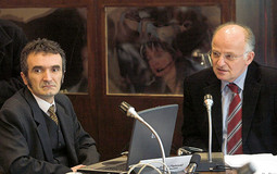 JOSIP LEKO s članom Povjerenstva za odlučivanje o sukobu interesa Zorislavom Antunom Petrovićem