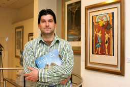 Martin Henc, voditelj zagrebačke galerije Mona Lisa u kojoj su izložene grafike i brončani odlijevi djela Salvadora Dalíja