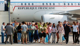 ULOGA CÉCILIJE SARKOZY u oslobađanju medicinskih sestara vidi se i po tome što su u Bugarsku stigli francuskim predsjedničkim avionom