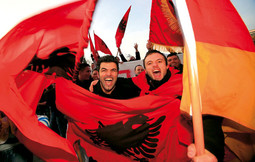 ALBANCI U BERLINU slave neovisnost Kosova u prošlu nedjelju: slavilo se i u drugim europskim gradovima gdje ima iseljenika s Kosova