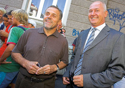 Milan Bandić i Ivo Čović