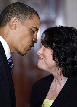 Barack Obama i Sonia Sotomayor