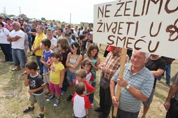 Prosvjed u Zemuniku održan je prošle nedjelje