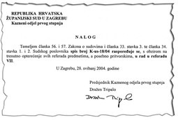 DOKUMENT koji pokazuje da Ivan Turudić slučaj otmice Tomislava Zagorca nije dobio po abecednom redu, kako je tvrdio  na Hrvatskoj televiziji