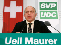 UELI MAUERER, president of the conservative Swiss People’s Party