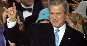 Bush: "Ta knjiga promovira širenje demokracije. On je bio zatvoren u vrijeme Sovjetskog Saveza. On je herojska ličnost. Sada je izraelski vladin funkcionar koji govori o slobodi, što ona znači i kako njeno širenje može promijeniti svijet".