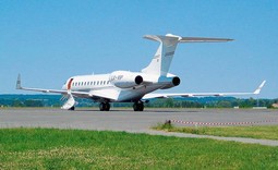 Zrakoplov Bombardier Global Express, vrhunski poslovni mlažnjak iz kategorije kakav je planirao unajmiti Kutle