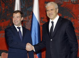Dmitrij Medvedev i Boris Tadić
