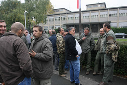 Pirotehničari prosvjeduju (Foto: Goran Jakuš/PIXSELL)