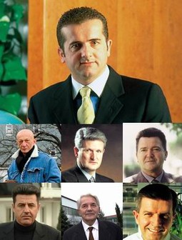 Luka Rajić, Enver Moralić, Ivica Todorić, Ante Vlahović,  Zvonko Zubak, Dragutin Drk, Pavo Zubak