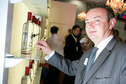 JAMES MURRAY, direktor Sajma na kojem je nastupilo 1350 izlagača, na štandu votke Akvinta